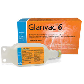Glanvac 6 - 100 doses - Validade 31/05/2024